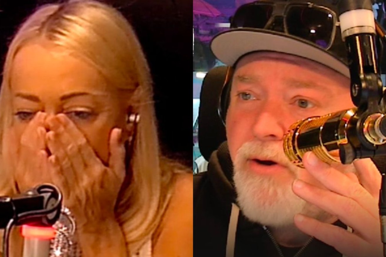 Radio's Kyle Sandilands and Jackie Henderson were found to have crossed the line in sex content.