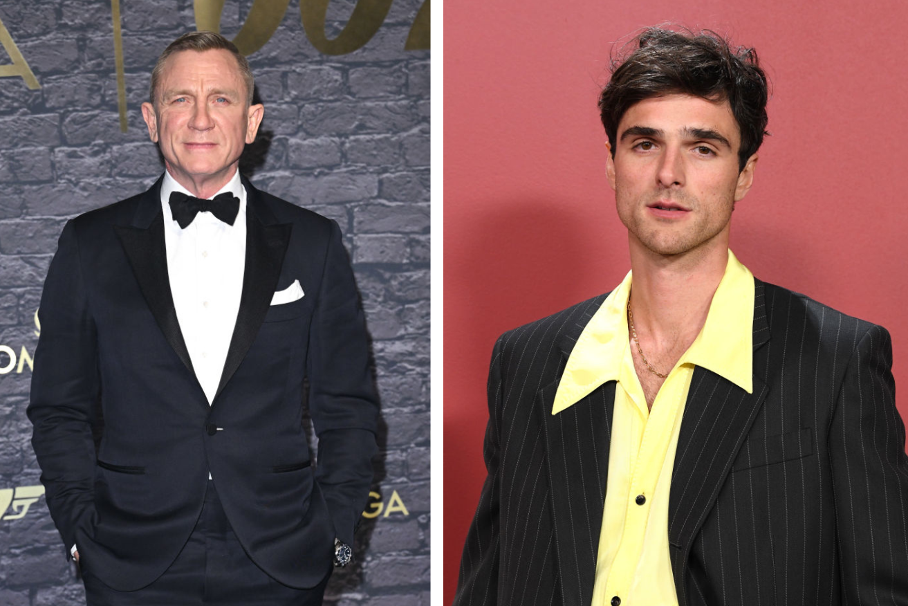Jacob Elordi (R) is the latest to be floated as a replacement for Daniel Craig (L). 
