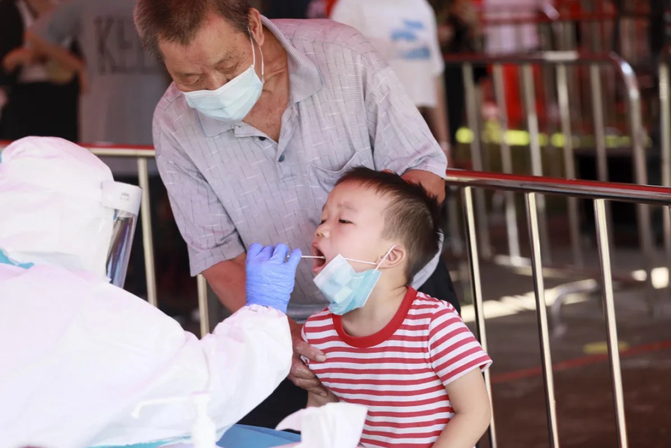 Chinese children are having a rough start to the flu season.