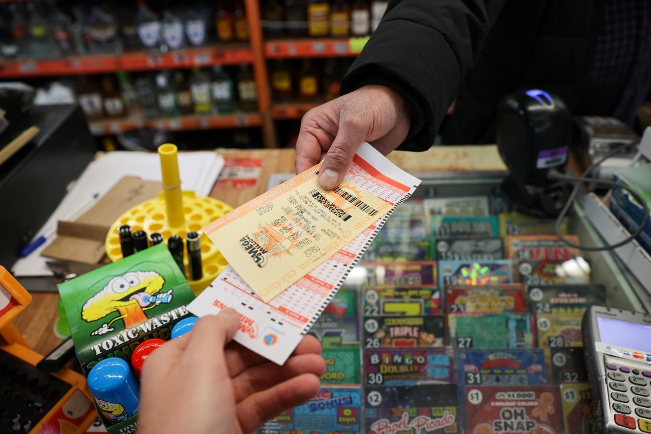 Michael Sopejstal won his prize after a worker made a mistake with the lottery ticket he wanted.
