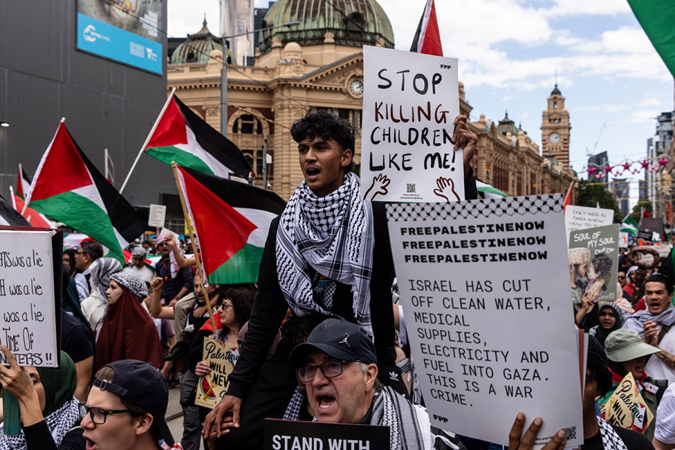 Protests against the war in Gaza are expected across the nation's major cities.