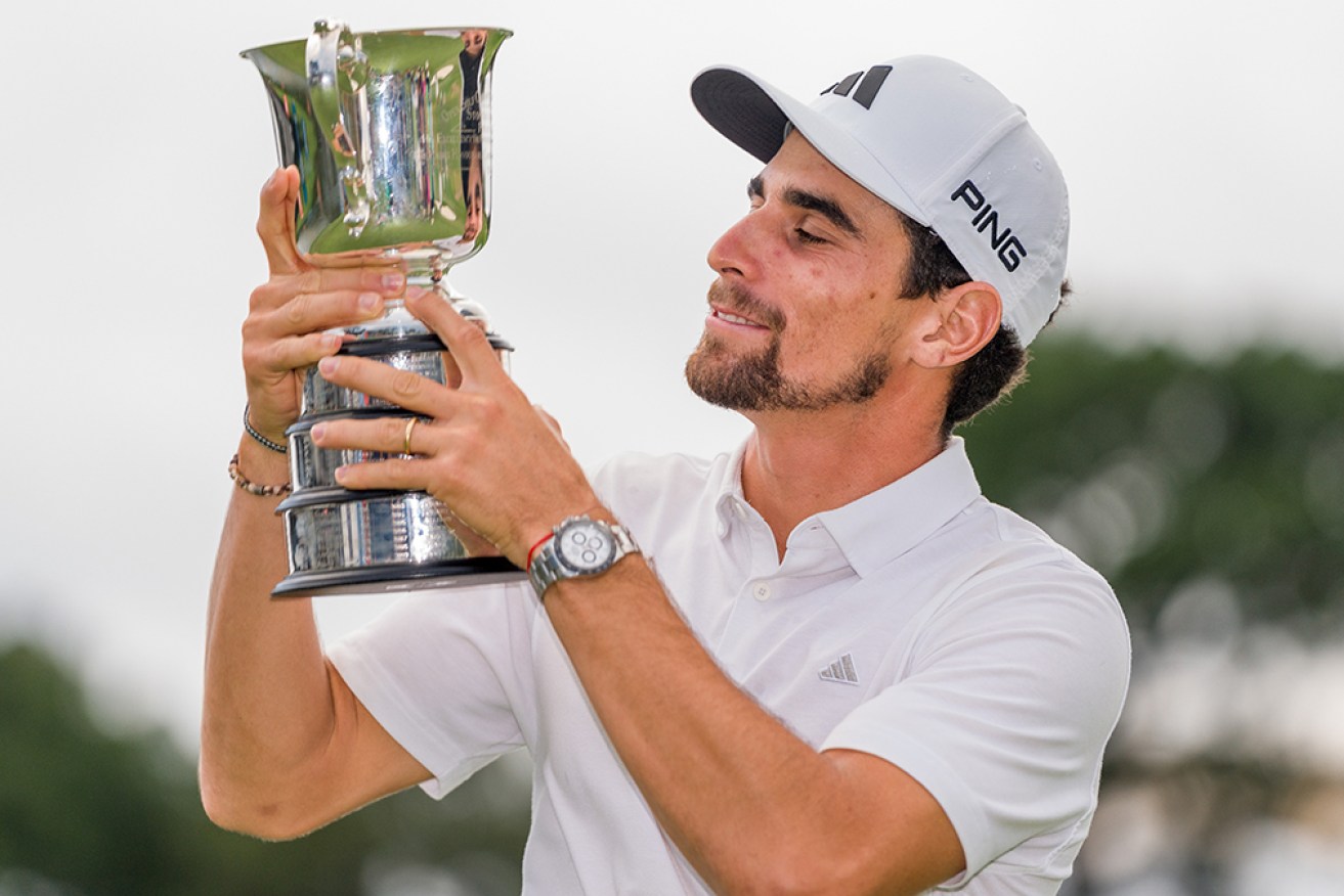 Joaquin Niemann of Chile has won the Australian Open in a sudden-death playoff.