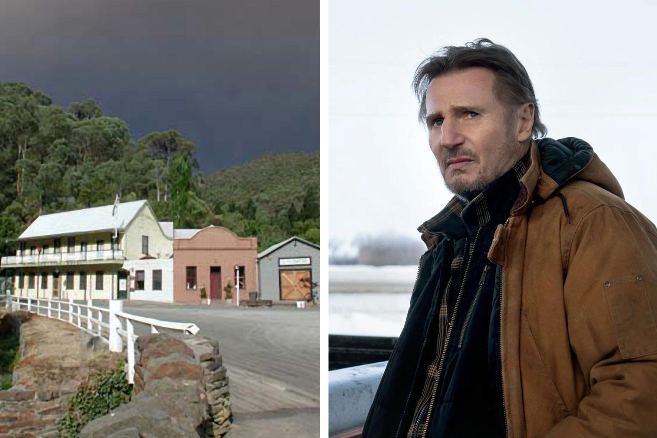 Liam Neeson will be heading to a small, former mining town in Victoria to film his next movie. 