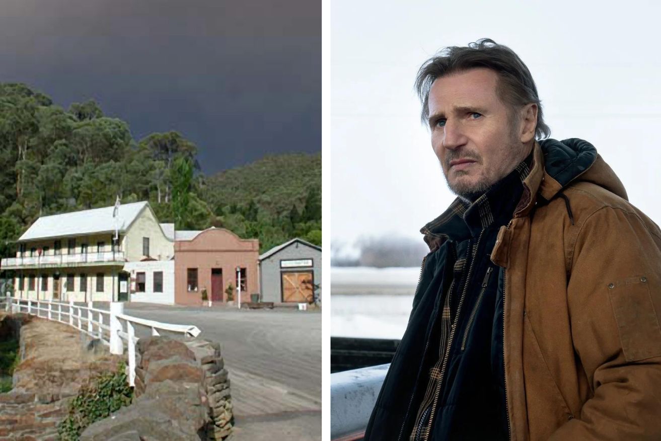 Liam Neeson will be heading to a small, former mining town in Victoria to film his next movie.