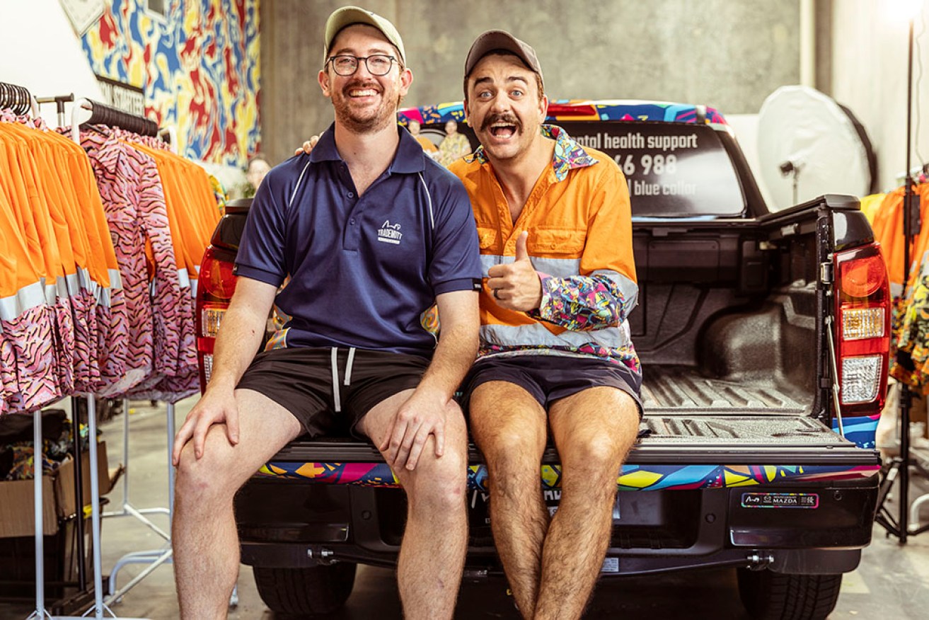 Dan Allen and Ed Ross set up a phone counselling service to help blue collar workers.