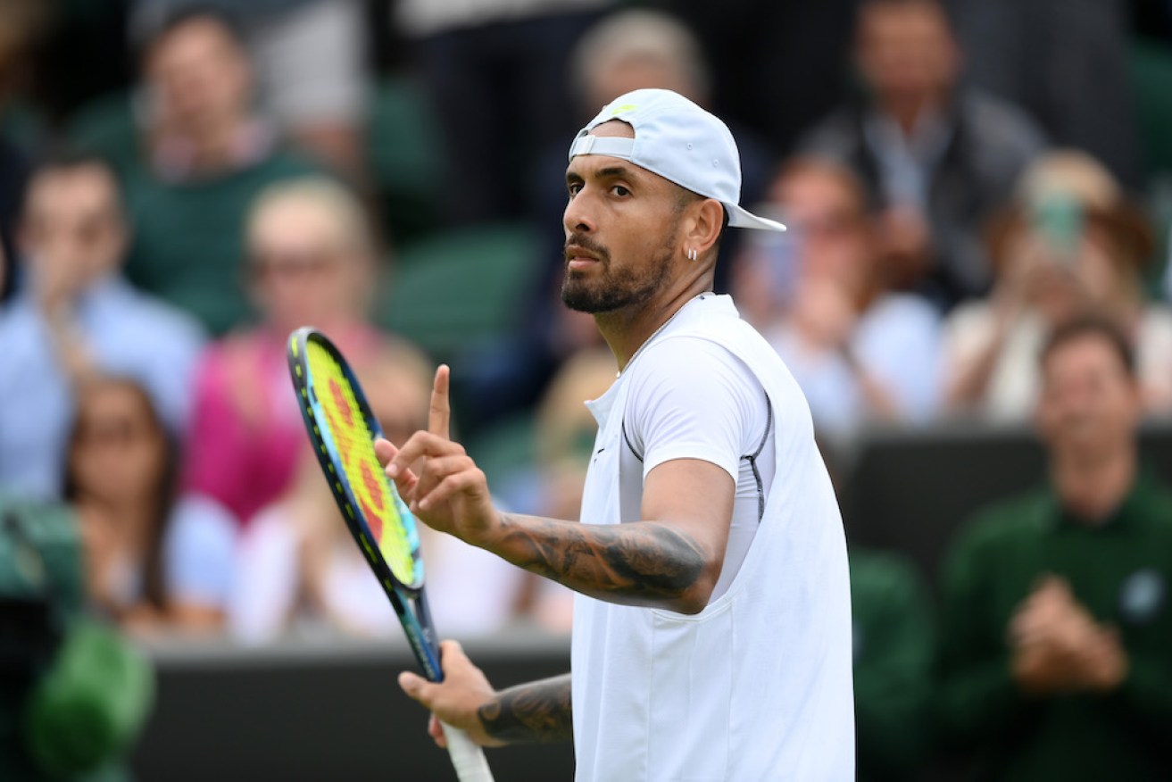 Nick Kyrgios may have played his last competitive tennis match, saying he's "exhausted" and "tired".