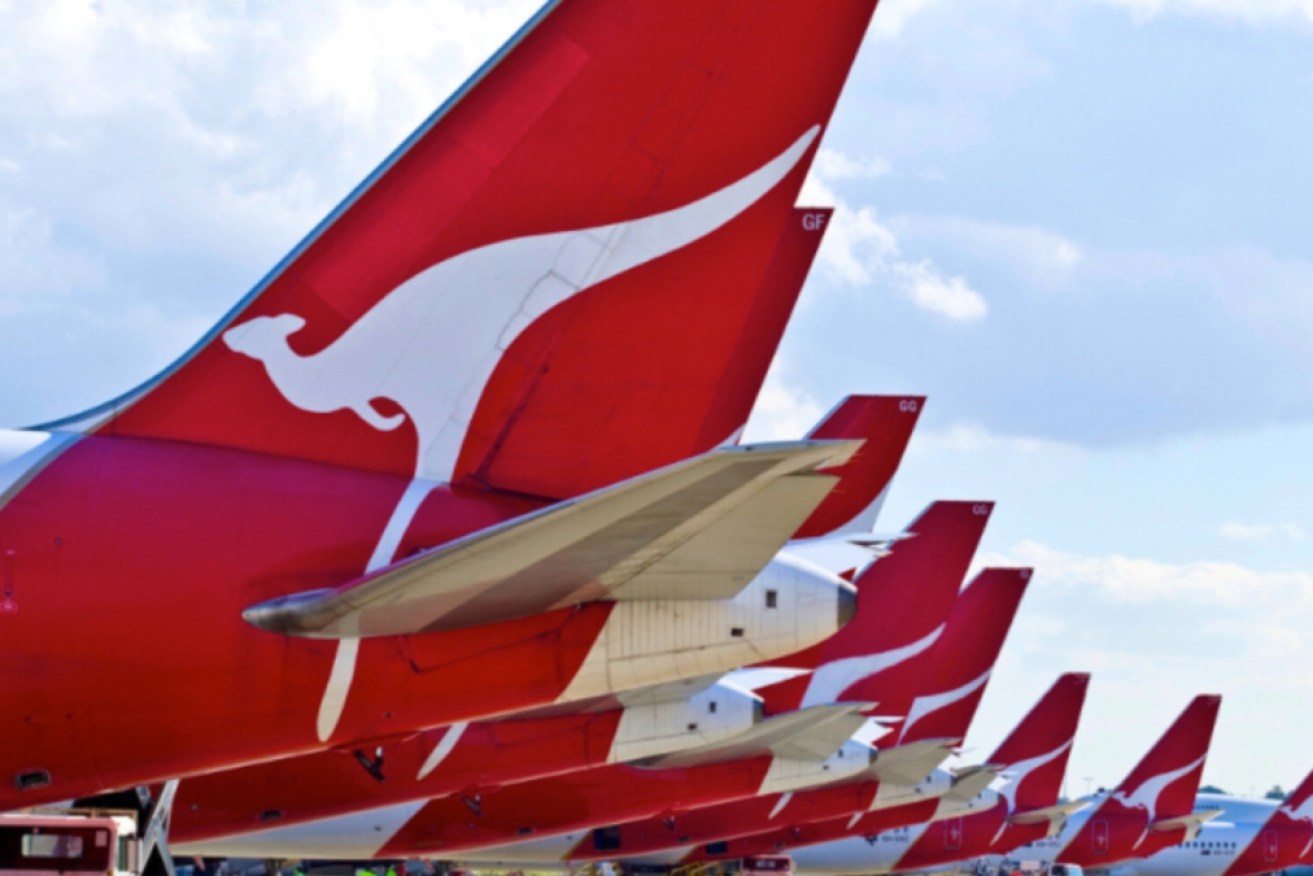 Qantas travellers are complaining of a data breach on the airline's app.