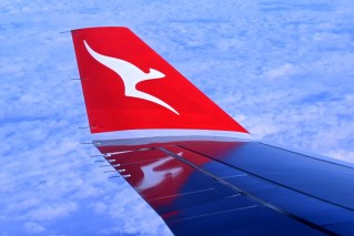 Passenger restrained on Qantas flight from Bali