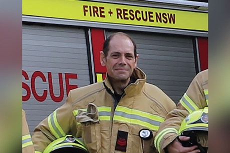 NSW firefighter killed in burning home identified as Michael Kidd