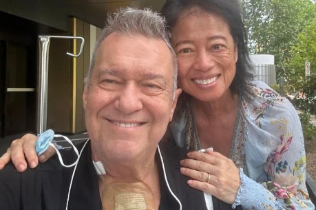 Smiling Jimmy Barnes in touching post-op update