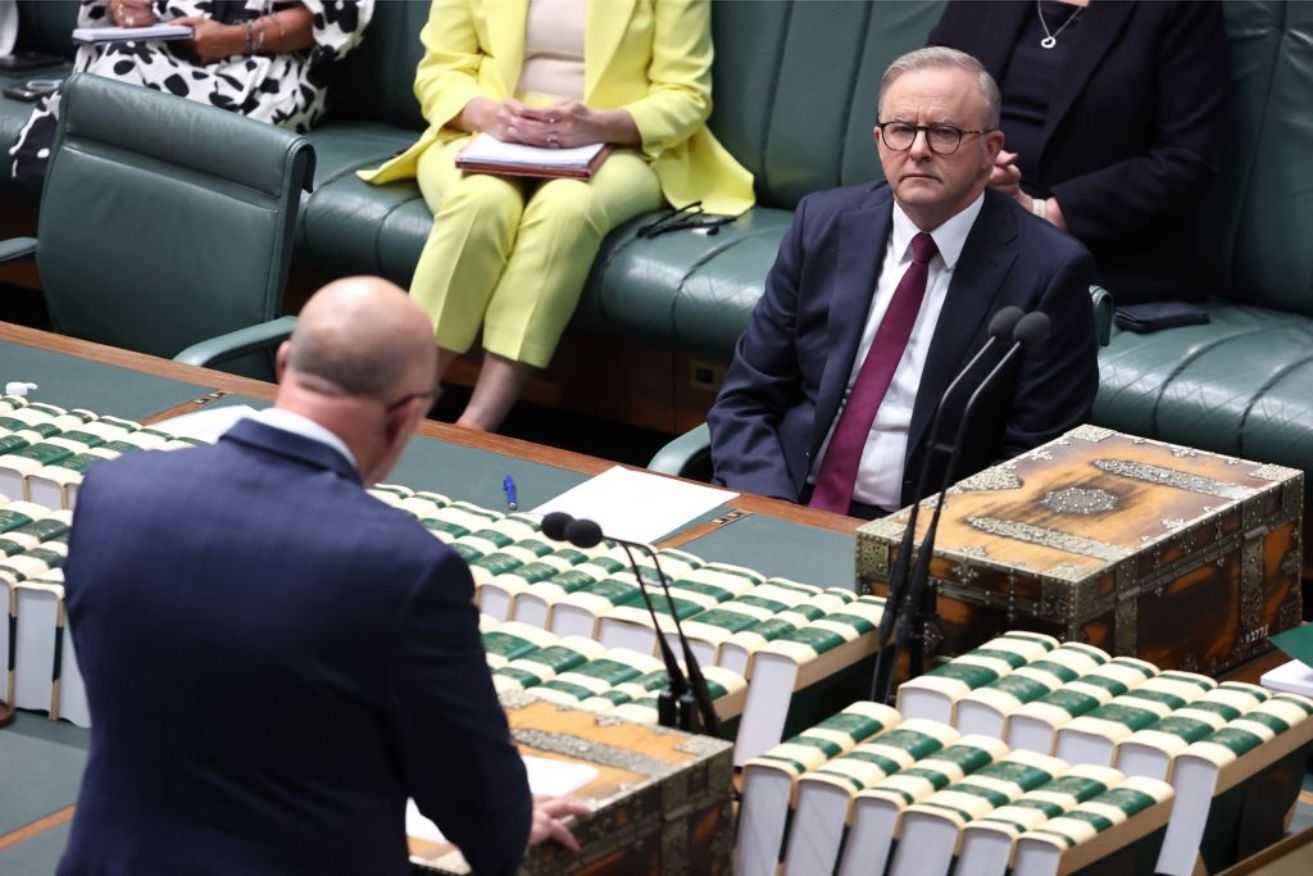 Peter Dutton will be happy with how the year has ended for Anthony Albanese, writes Paul Bongiorno.