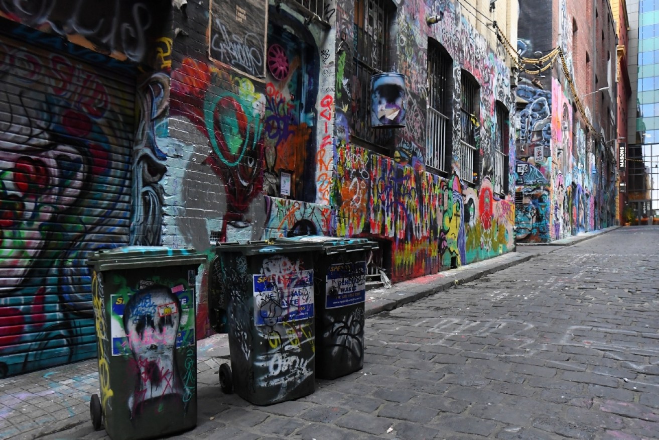 Melbourne's graffitied laneways are among its top drawcards. 