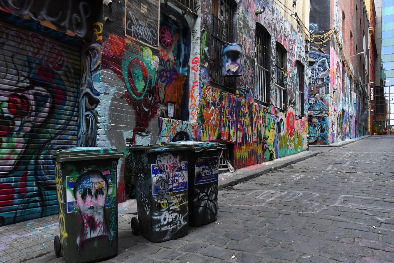 Melbourne's graffitied laneways are among its top drawcards.