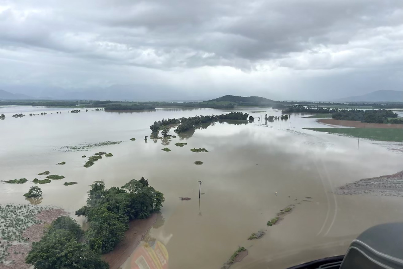 There has been extensive flooding in places like Tully, Queensland. Photo: AAP