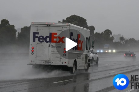 Watch: Brakes go on Fedex amid US economic gloom