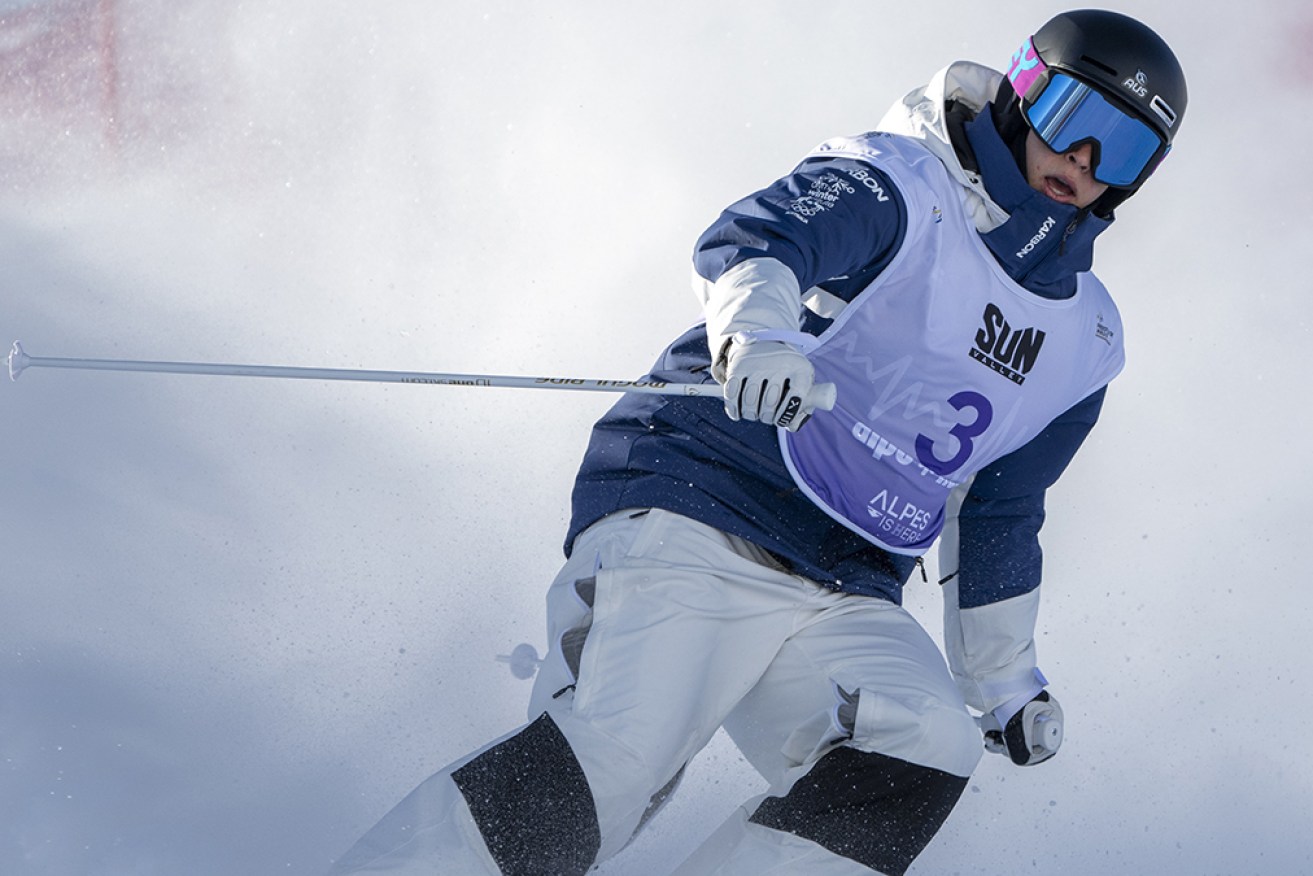 Jakara Anthony is in a league of her own on the World Cup moguls circuit. 