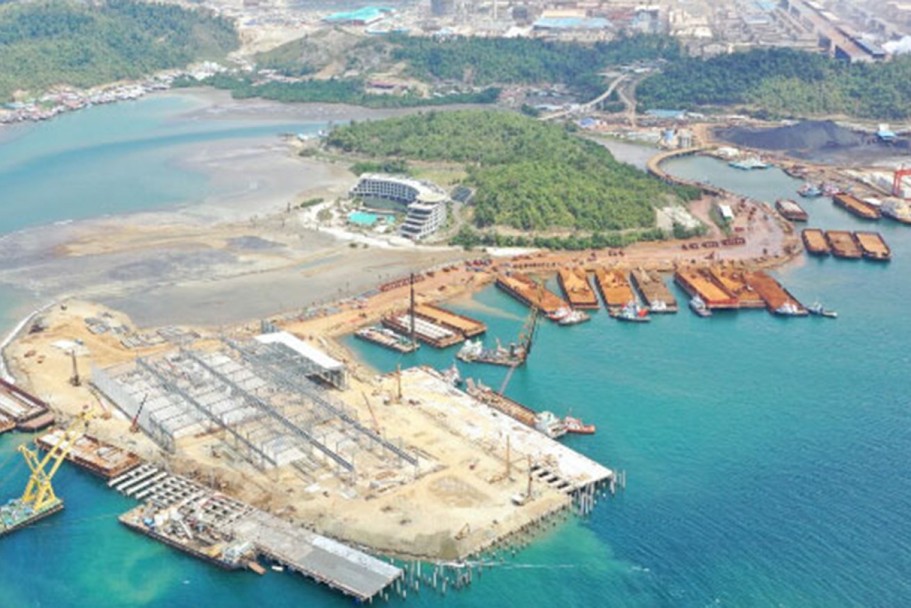 The Morowali plant on Indonesia's Sulawesi island where the tragedy occurred.