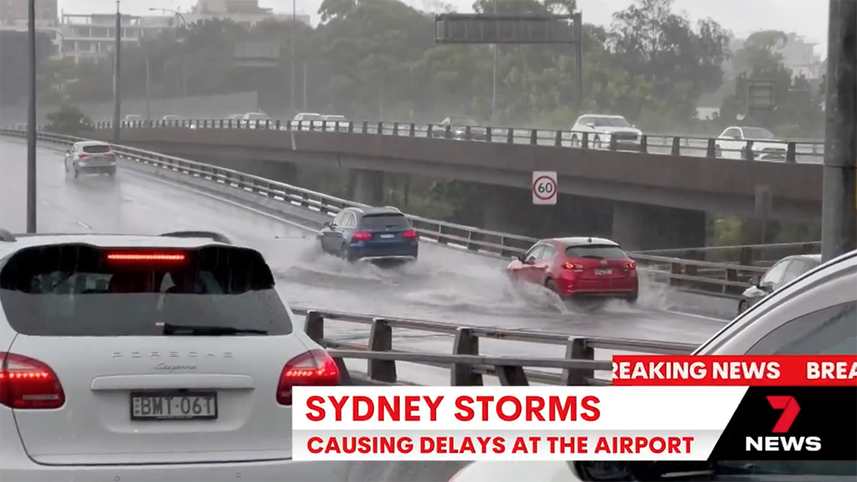 Flooding Rescues Begin After Storms Smash Sydney