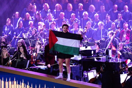 Pro-Palestine protesters storm stage at Melbourne’s Carols by Candlelight