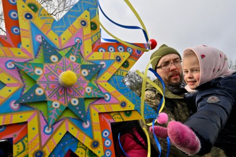 Ukraine dumps Russian Christmas, celebrates December 25