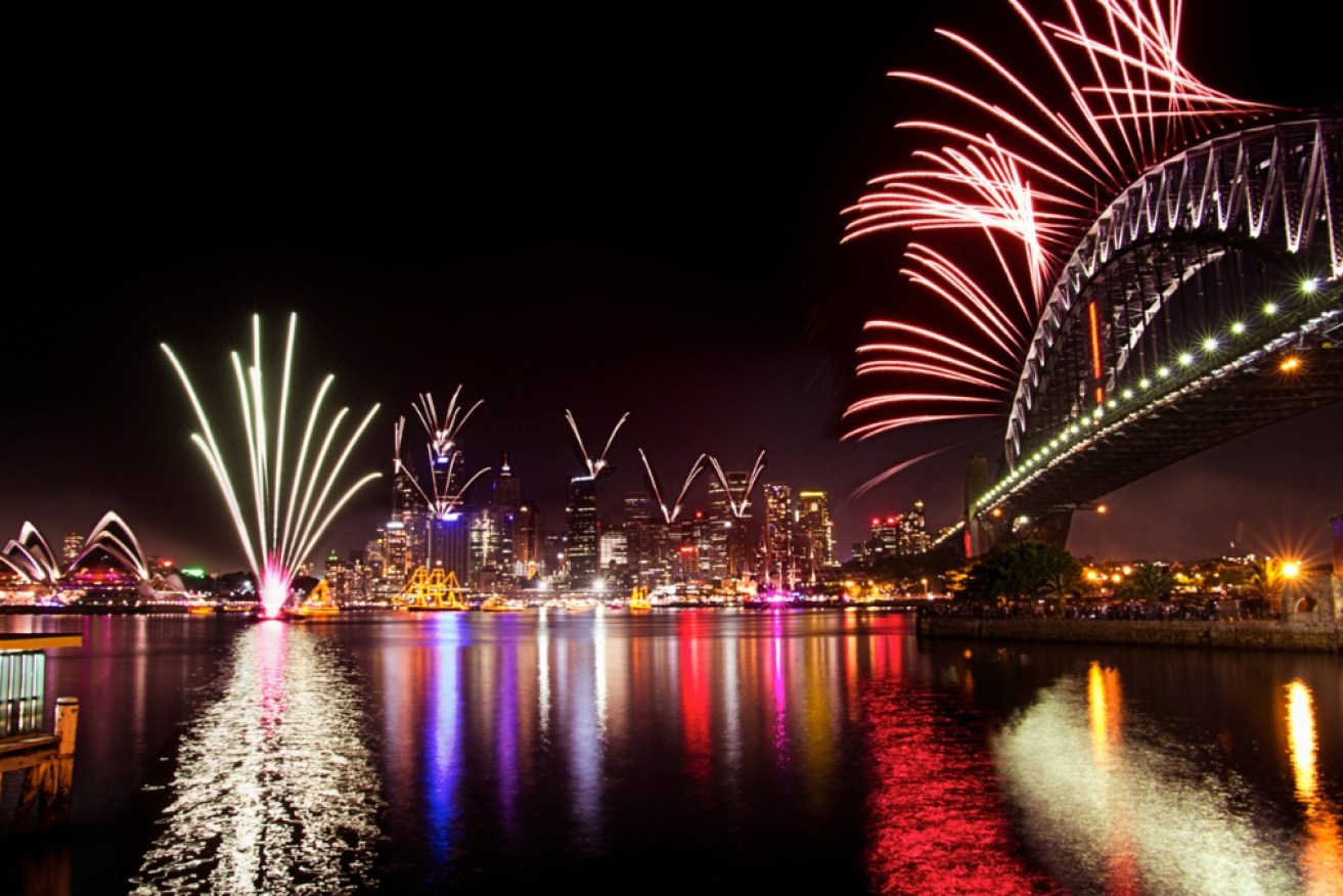 The Sydney Harbour Bridge will once again light up for the new year.