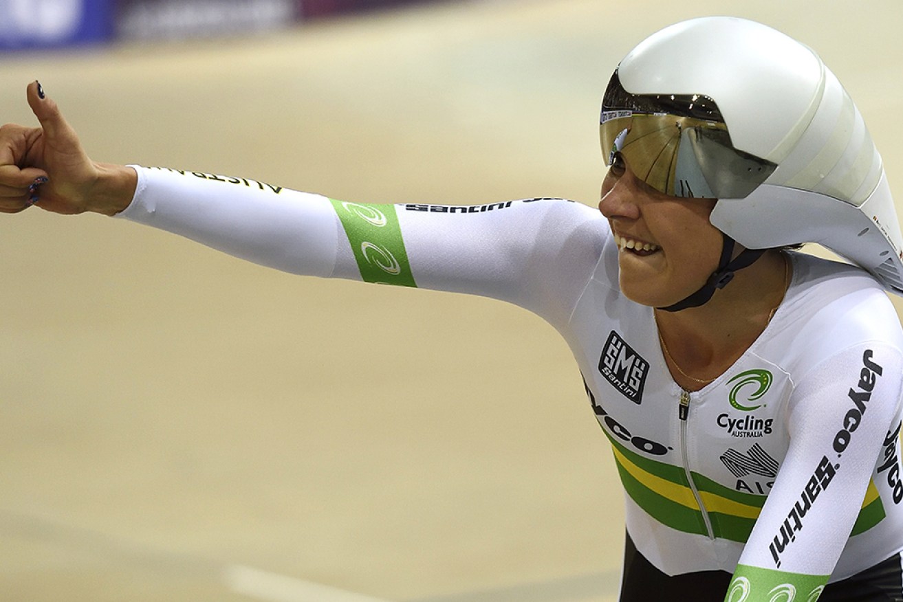 Melissa Hoskins competed at the 2012 and 2016 Olympics in the team pursuit. Photo: Getty