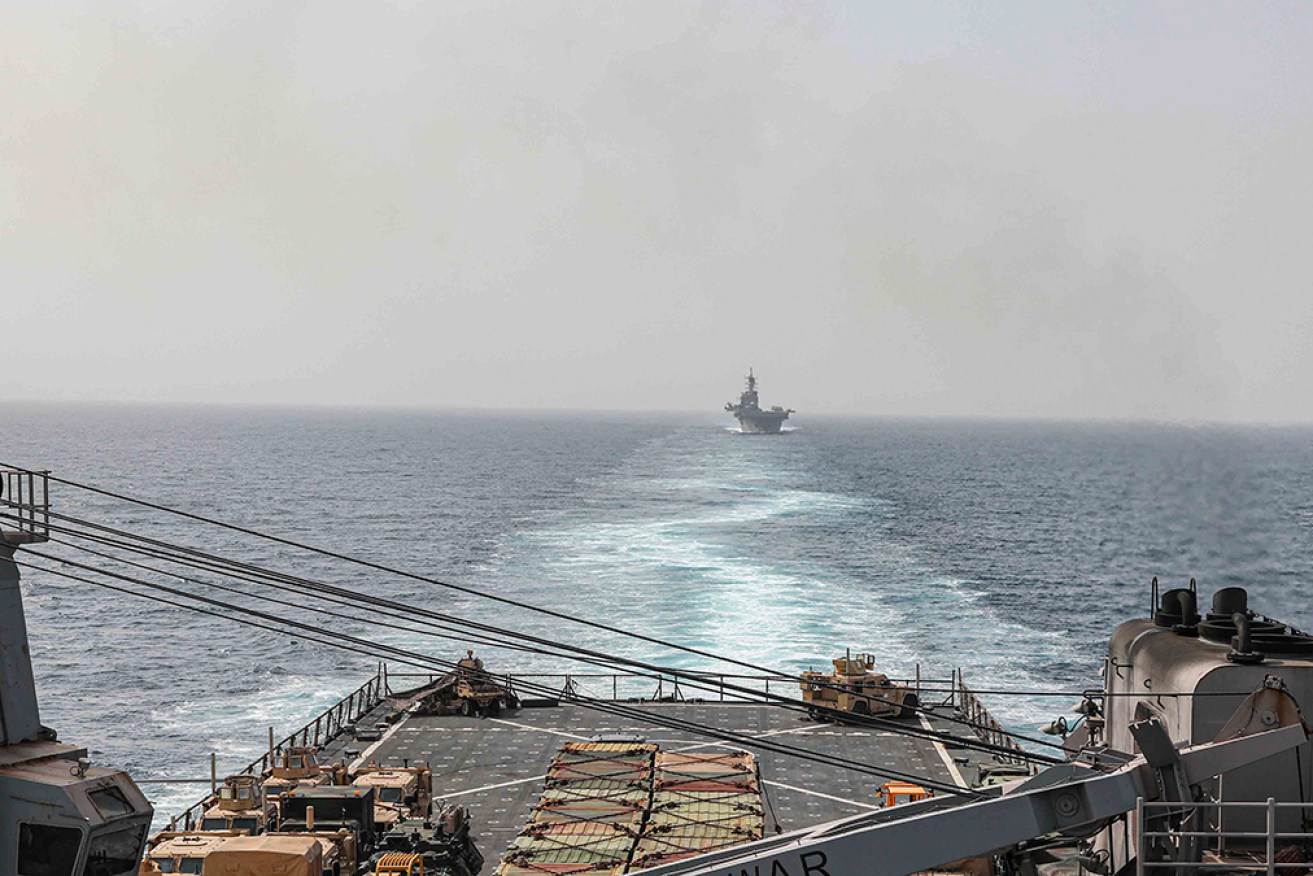 Houthi rebels have blockaded the Red Sea in support of Palestine.