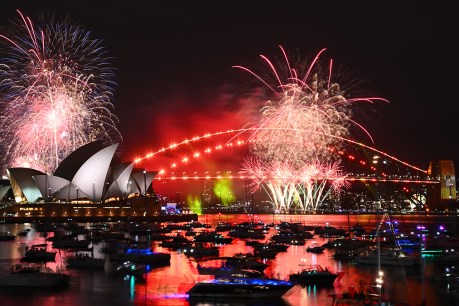 Crowds flock to fireworks across nation to welcome in the new year