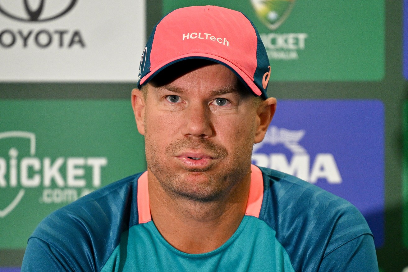 David Warner announces his retirement from ODI cricket at the SCG on Monday.