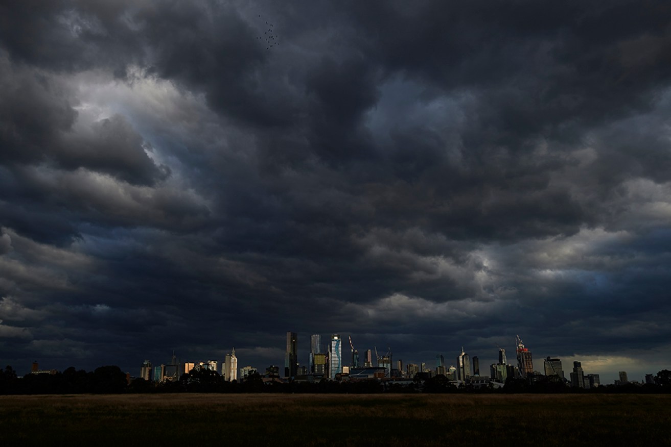 Forecasts of heavy rain and damaging winds have sparked a severe weather warning by the Bureau of Meteorology for large parts of Victoria.