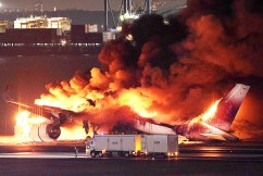 12 Aussies among those on blazing Japan plane