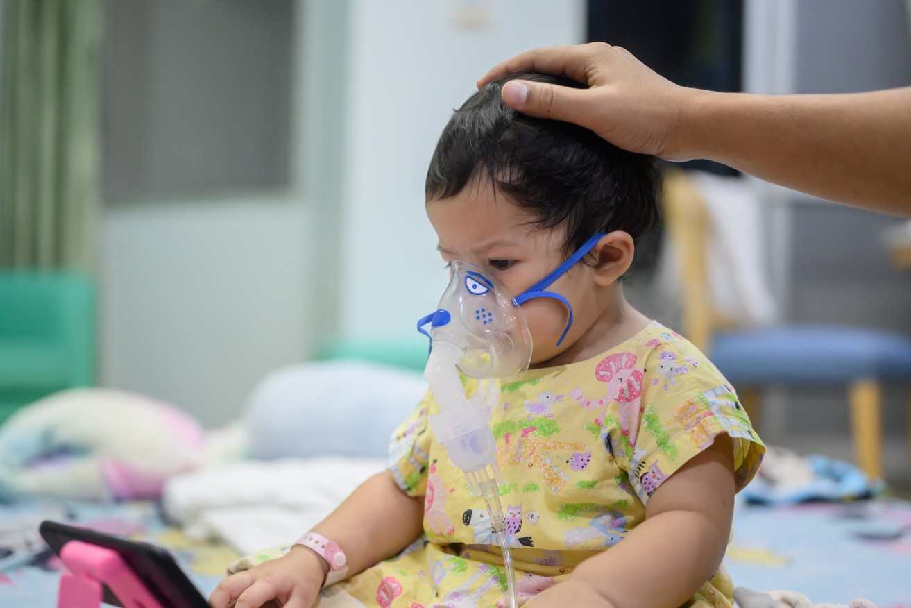 Up to three per cent of babies with RSV can end up in hospital. Most cases look like a cold.