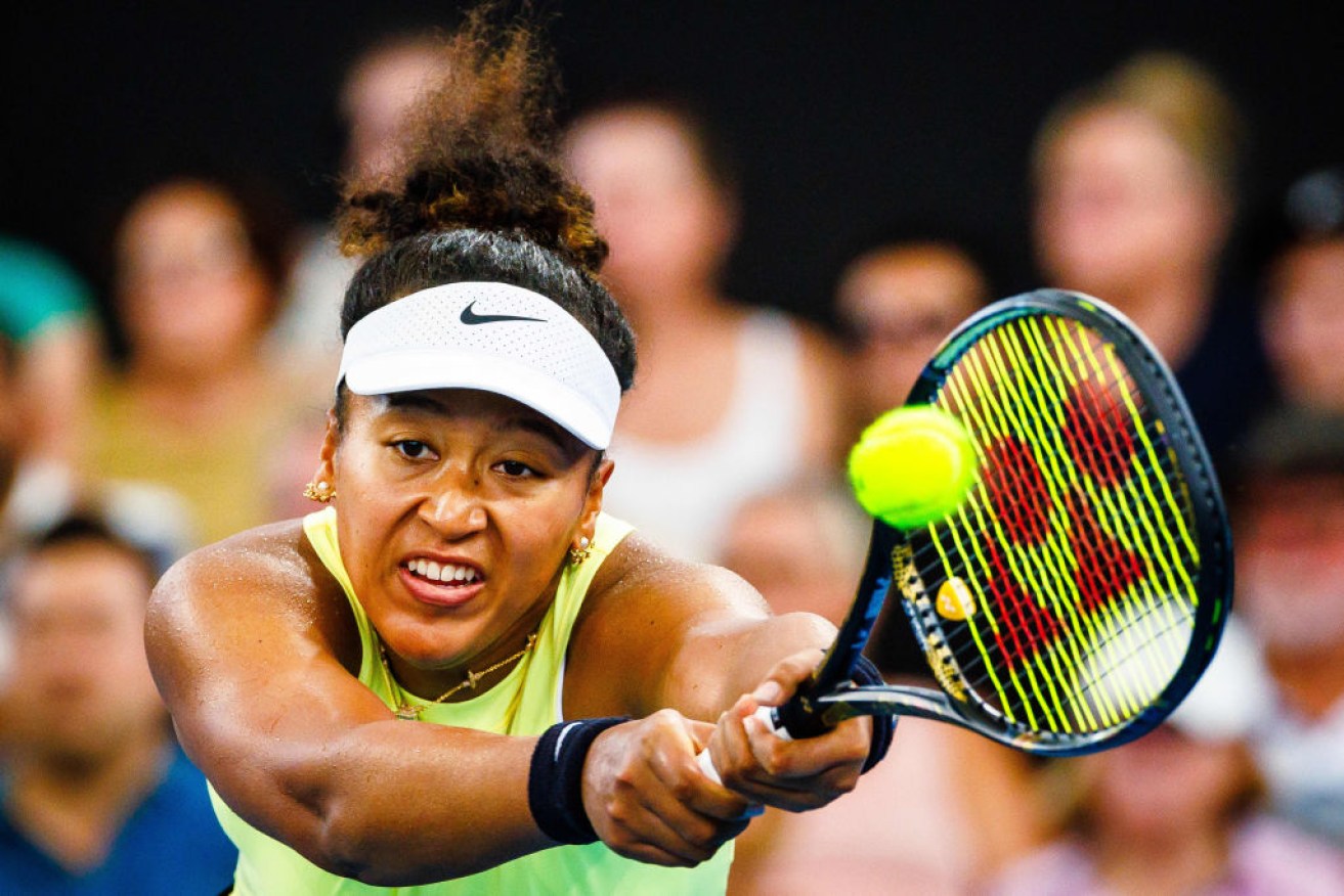 Former world No.1 Naomi Osaka has suffered a three-set loss at the Brisbane International.