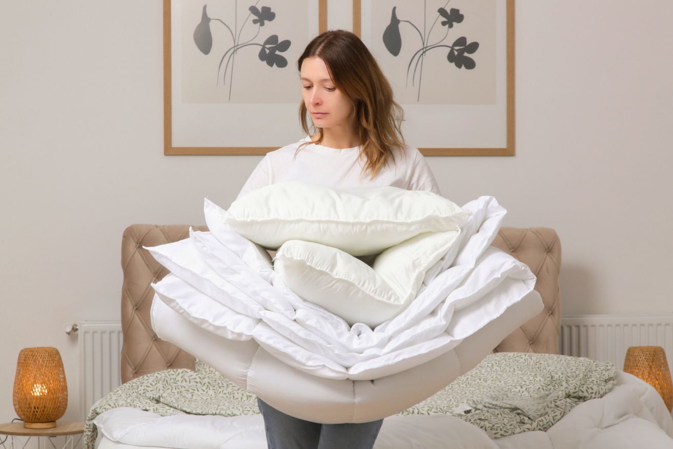 Bedding and online towels