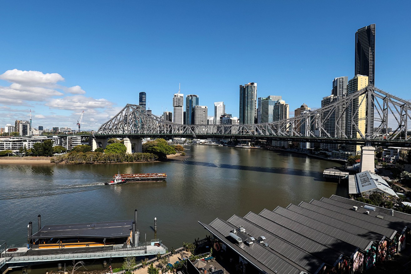 Average dwelling prices in Brisbane have surpassed Melbourne for the first time in a decade. 
