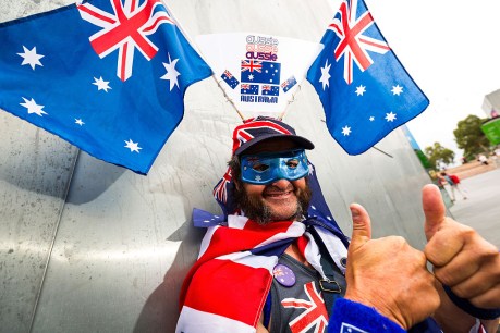 Dutton urges Woolies boycott over Oz Day merch