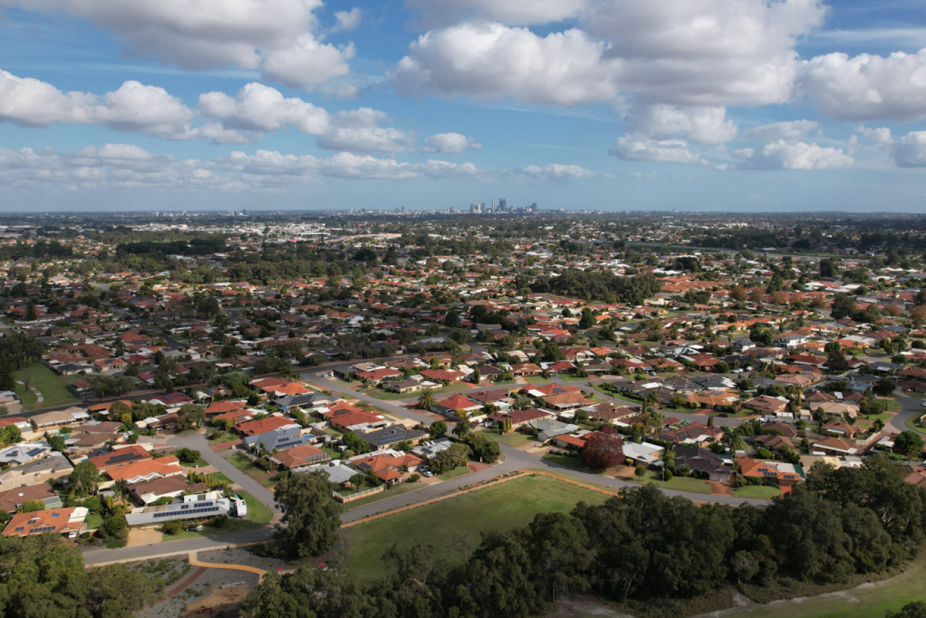 Home prices are soaring in Perth's outer suburbs as out-of-state investors eye high rental returns. 