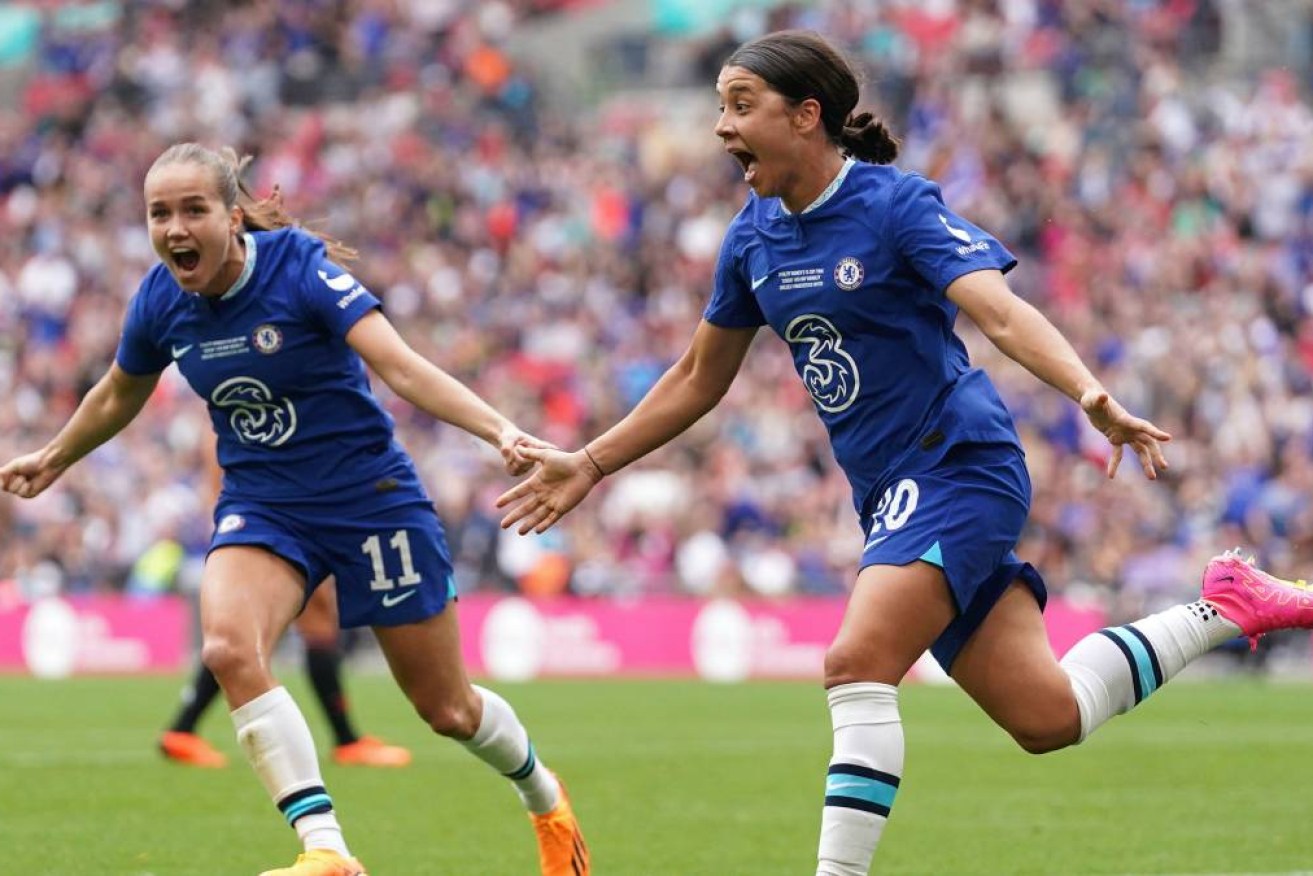 Sam Kerr, Chelsea's perennial Women's FA Cup hero, will miss out on this year's title defence. 