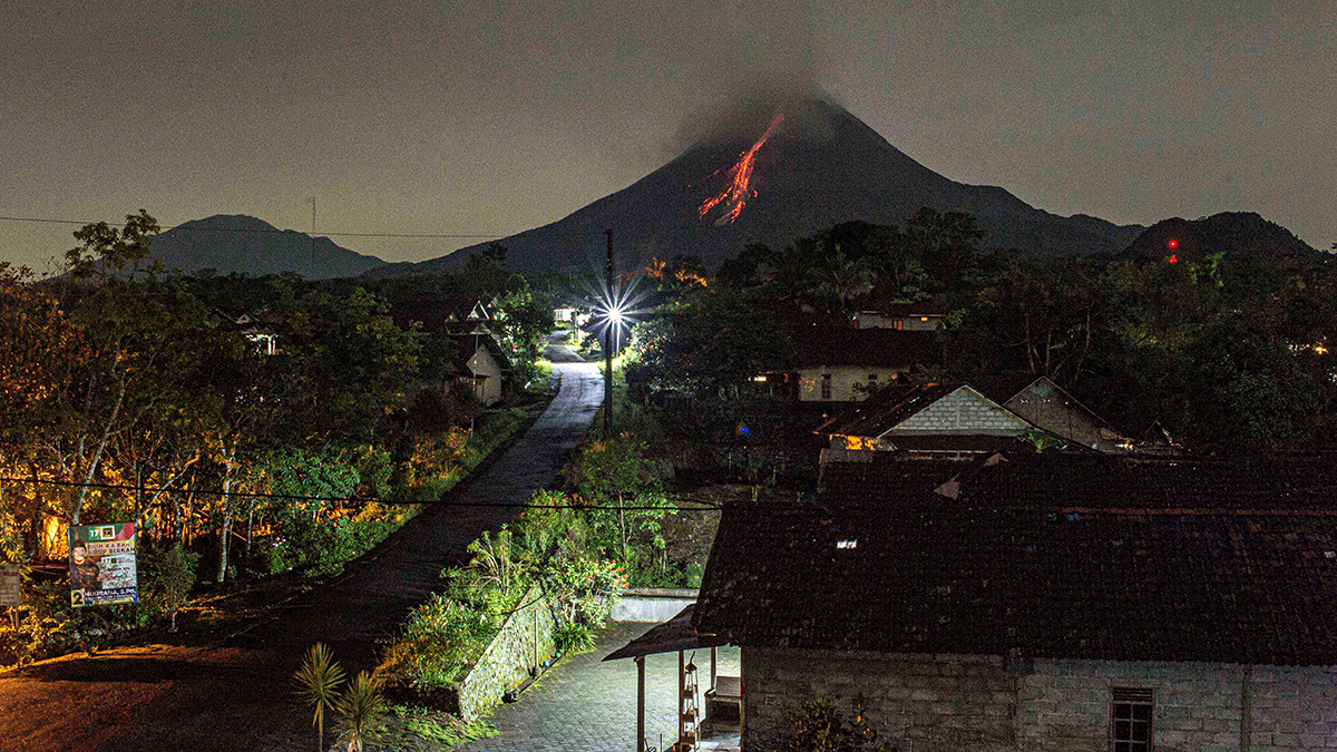 Villages Evacuated As Indonesia’s Mount Marapi Erupts