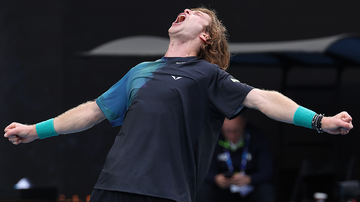 Fifth Seed Andrey Rublev Survives Five-set Epic At Australian Open