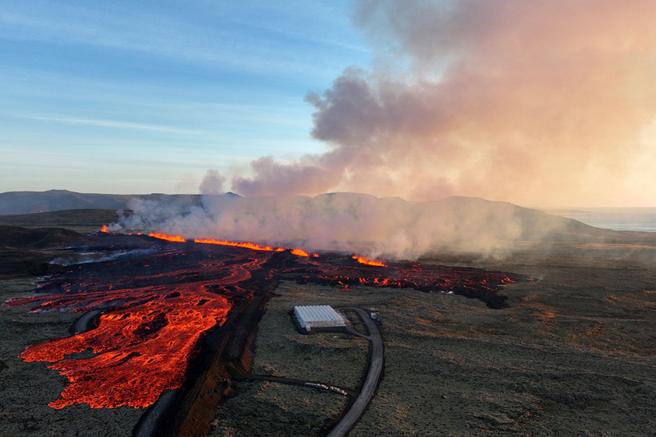 Fishing town at risk as volcano erupts in Iceland Fishing town at risk as volcano erupts in Iceland