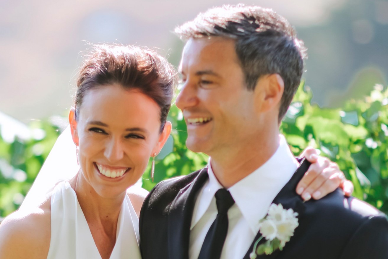 Ardern and Gayford tied the knot at a winery in New Zealand's Hawkes Bay.