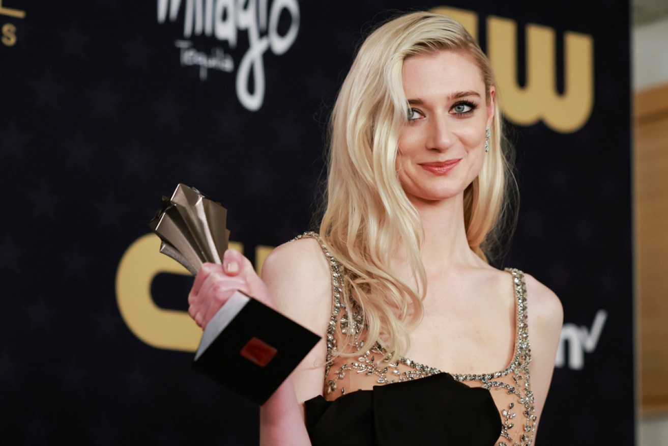 Elizabeth Debicki has won the best supporting actress in a drama series, for her role in The Crown.