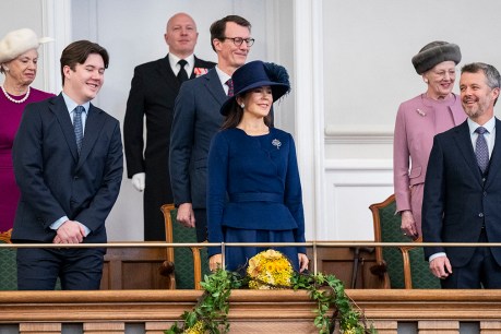 Mary steps out as Queen for royal reception in Copenhagen