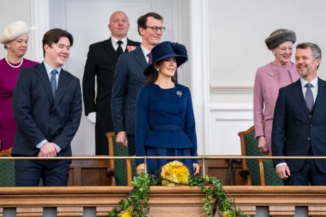 Mary, Frederik in first outing as Queen, King