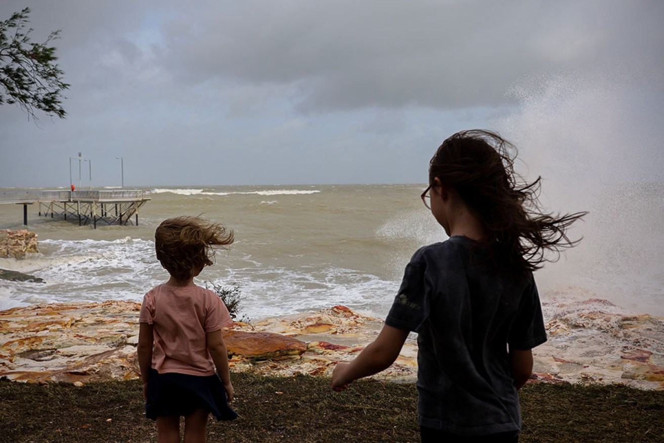 A severe weather warning was issued for multiple parts of the Top End on Wednesday.