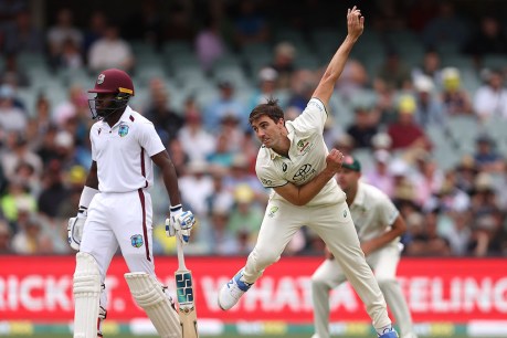 Australia takes charge against West Indies on day one