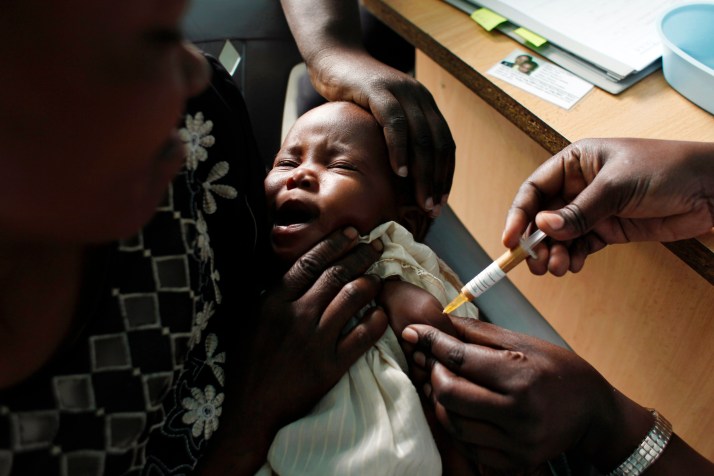 First African nation starts malaria vaccine program
