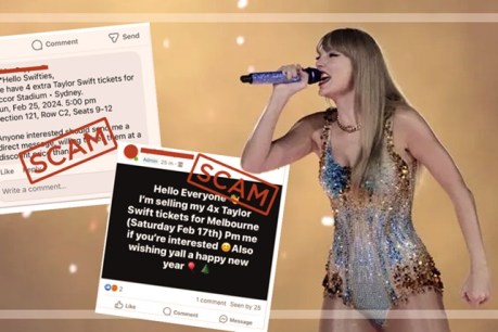 ‘Low act’: Warning about Taylor Swift ticket scam