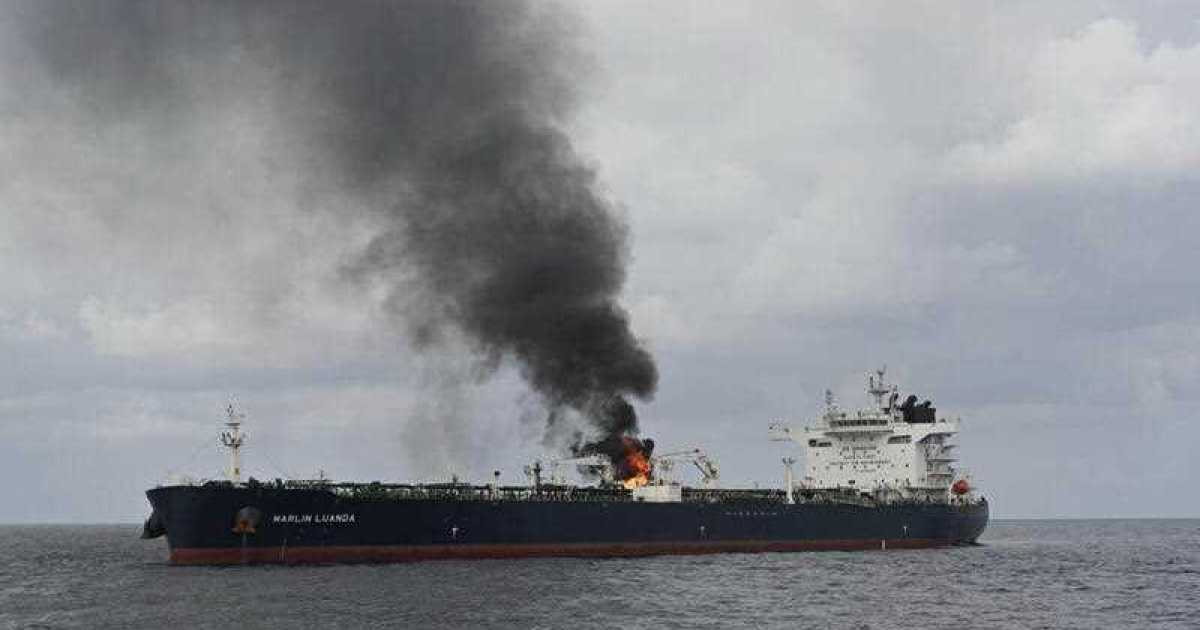 Warships aid Red Sea tanker extinguish missile fire